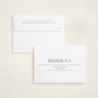 This is a classic white graduation announcements with standard by Cindy Reynolds called well rounded printing on signature in petite