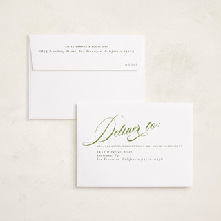This is a strawberry matcha graduation announcements with standard by Vera Lim called bold.. printing on signature in petite