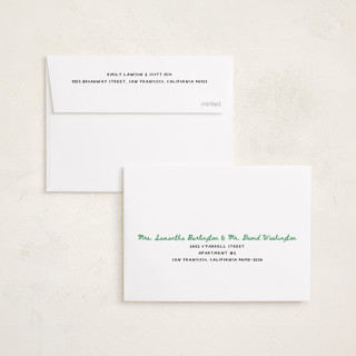 This is a cement graduation announcements with standard by Kamala Nahas called ephemeral printing on signature in petite