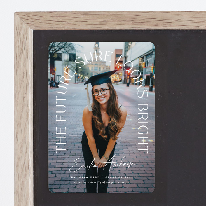 Graduate Arch Graduation Announcement by Erica Krystek Minted