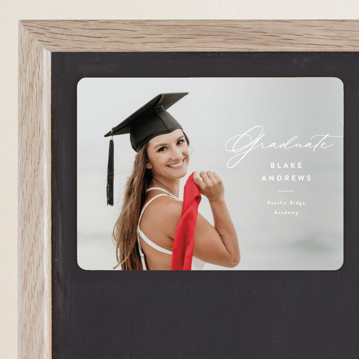 Mellow Graduation Announcement by Carolyn MacLaren Minted