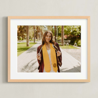 This is a natural frame photo art by Minted called 14x11 matted natural framed photo printing on signature in matted 11x14