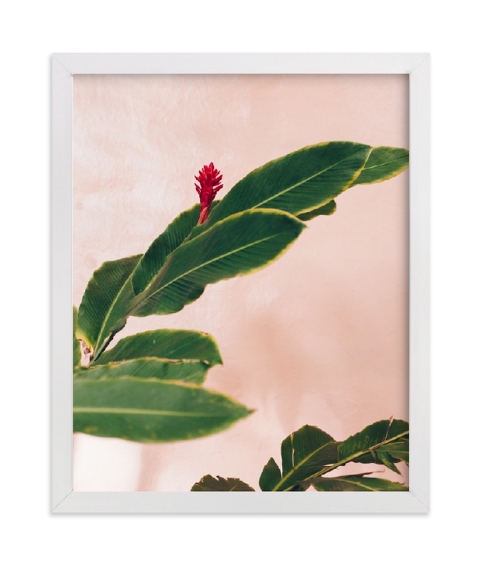 Pink Hawaiian Wall Art Prints By The One With Wanderlust Minted