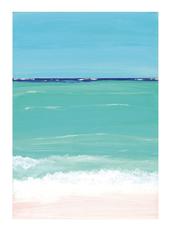 Pink Sands Wall Art Prints by Ness Minted