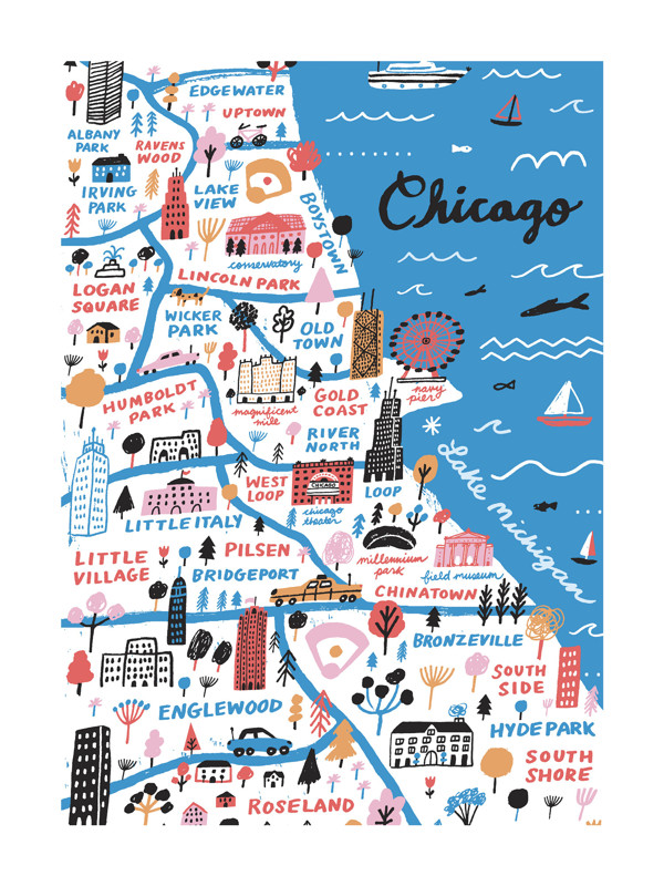Chicago Wall Art i love chicago wall art printsjordan sondler | minted Chicago Wall Art i love chicago wall art printsjordan sondler | minted