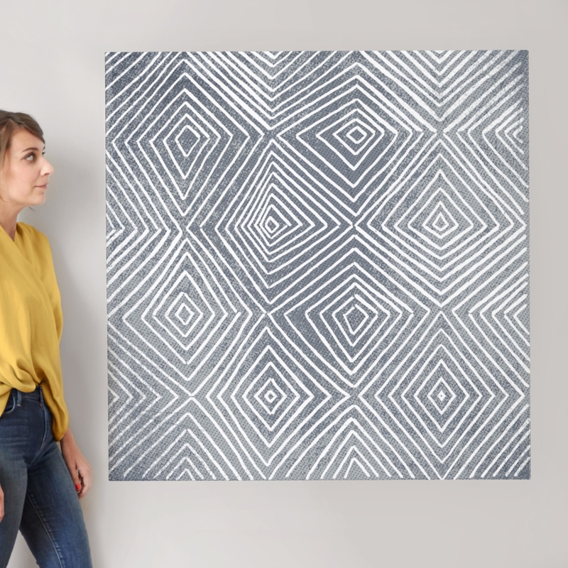 Abstract Geode 3 Wall Art Prints by Paper Dahlia Minted