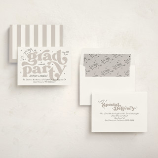 This is a ink graduation invitations with standard by Tamara Hilje called marker printing on signature in standard