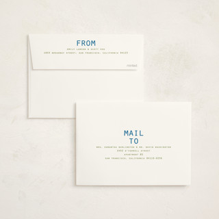 This is a sky graduation invitations with standard by Owl and Toad called degree printing on signature in standard