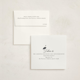 This is a neutral graduation invitations with standard by Claudia Orengo called hats off printing on signature in standard