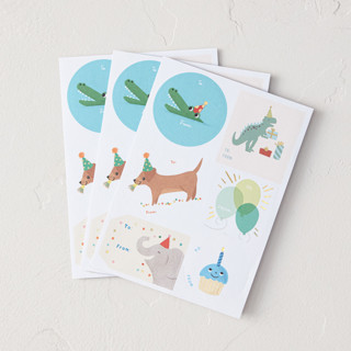 This is a party custom stickers by Multiple Artists called birthday fun in sticker