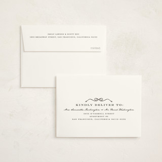 This is a ink graduation thank you cards with foil pressed by Petra Kern called floristica printing on strathmore in standard