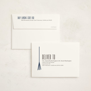 This is a elan graduation thank you cards with foil pressed by letterfix called deneb printing on strathmore in standard