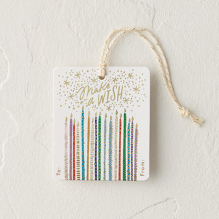 This is a festive gift tags by Alethea and Ruth called make a wish in standard
