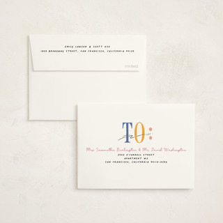 This is a fruitloop graduation thank you cards with standard by Vera Lim called iconic printing on strathmore in standard