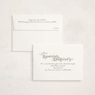 This is a ink graduation thank you cards with standard by Tamara Hilje called marker printing on strathmore in standard