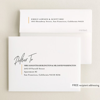 This is a sunshine graduation thank you cards with standard by Owl and Toad called written out printing on strathmore in standard