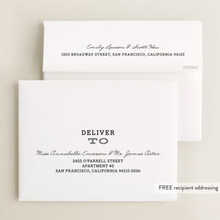 This is a snowfall graduation thank you cards with standard by Sarah Brown called class printing on strathmore in standard