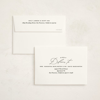 This is a cotton graduation thank you cards with standard by Creo Study called classic party printing on strathmore in standard