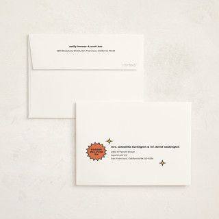 This is a mint graduation thank you cards with standard by Chryssi Tsoupanarias called fun grad printing on strathmore in standard