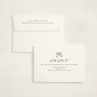 This is a noir graduation thank you cards with standard by Paper Raven Co. called sweet grad cap printing on strathmore in standard