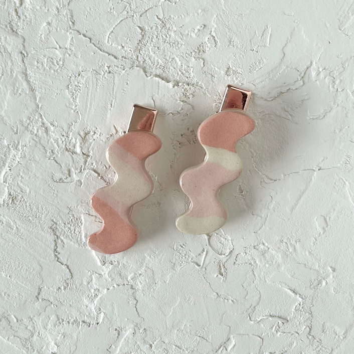 Squiggle Hair Clip Set