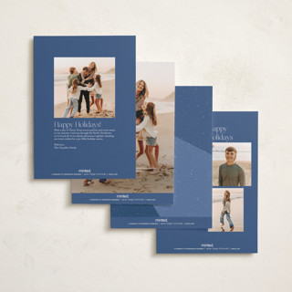 This is a celestial hanukkah cards with standard by Emily Sabol Goss called textured printing on recycled smooth signature in petite