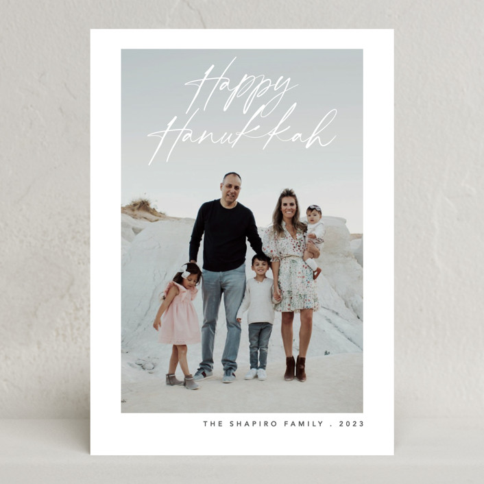 Scripted Hannukah Hanukkah Cards by Liz Conley Minted