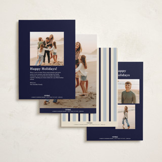 This is a buttercream hanukkah cards with standard by Baumbirdy called pinstripe printing on recycled smooth signature in standard