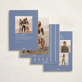 This is a wisteria hanukkah cards with standard by Rina Ozum called blue pattern printing on recycled smooth signature in standard