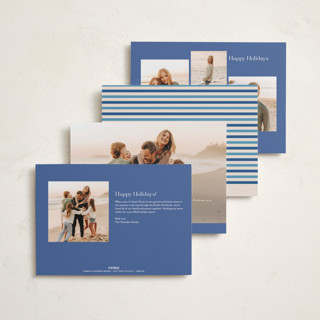 This is a sky hanukkah cards with standard by Teju Reval called painted borders printing on recycled smooth signature in standard