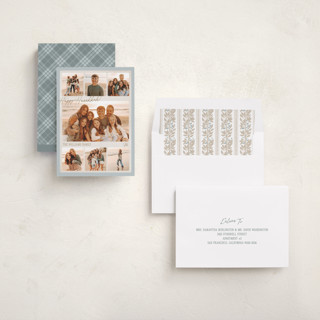 This is a frost hanukkah cards with standard by Robert and Stella called film collage printing on recycled smooth signature in standard