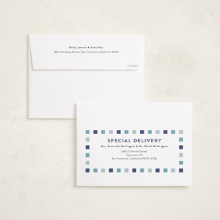 This is a wintermint hanukkah cards with standard by Olivia Williams called festive collage printing on recycled smooth signature in standard