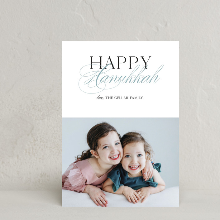 Formal Hanukkah Hanukkah Postcards by Alexandra Cohn Minted