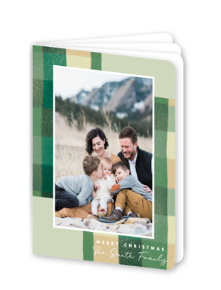 This is a spruce holiday booklette cards with standard by Keen Peachy called warm flannel printing on signature80 in booklette