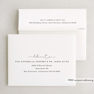 This is a midnight holiday booklette cards with standard by Erica Krystek called minimalist joy printing on signature80 in booklette