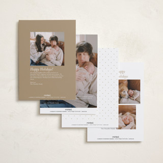 This is a snow babys first christmas with standard by Angela Garrick called more love printing on recycled smooth signature in petite