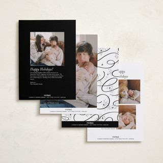 This is a starlight babys first christmas with standard by Alethea and Ruth called expecting more joy printing on recycled smooth signature in petite