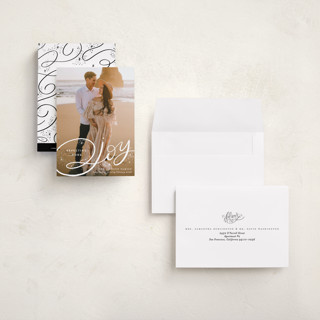 This is a starlight babys first christmas with standard by Alethea and Ruth called expecting more joy printing on recycled smooth signature in petite