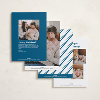 This is a night sky babys first christmas with standard by Liz Conley called a merry addition printing on recycled smooth signature in petite