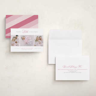 This is a gumdrop babys first christmas with standard by Jen Banks called christmas baby printing on recycled smooth signature in petite