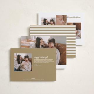 This is a snow babys first christmas with standard by Robert and Stella called counting those blessings printing on recycled smooth signature in petite