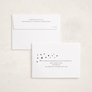 This is a ink babys first christmas with standard by Blustery August called awaits printing on recycled smooth signature in petite