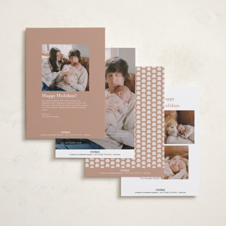 This is a truffle babys first christmas with standard by Deynaaz Daraei called viola printing on recycled smooth signature in petite