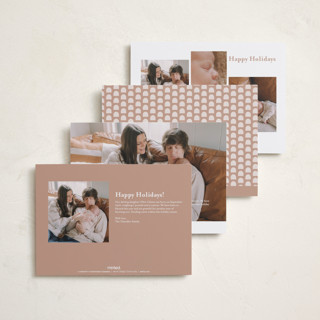 This is a truffle babys first christmas with standard by Deynaaz Daraei called viola printing on recycled smooth signature in petite