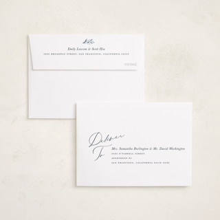 This is a frost babys first christmas with standard by Leah Bisch called very merry printing on recycled smooth signature in petite