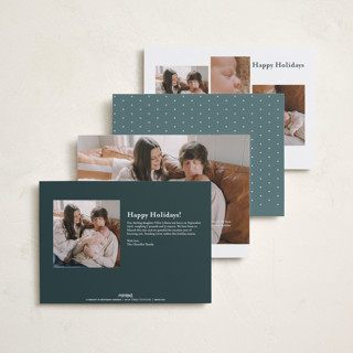 This is a frost babys first christmas with standard by Brooke Chandler called littlest christmas printing on recycled smooth signature in petite