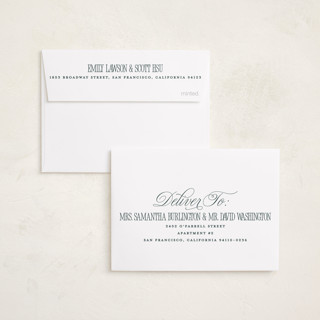 This is a frost babys first christmas with standard by Brooke Chandler called littlest christmas printing on recycled smooth signature in petite