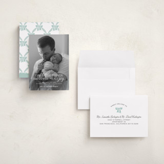 This is a frost babys first christmas with standard by Karen Glenn called little things printing on recycled smooth signature in petite