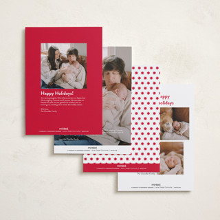 This is a snow babys first christmas with standard by Susan Asbill called blessed welcome printing on recycled smooth signature in petite