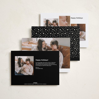 This is a vanilla babys first christmas with standard by Heather Schertzer called more cheer printing on recycled smooth signature in petite